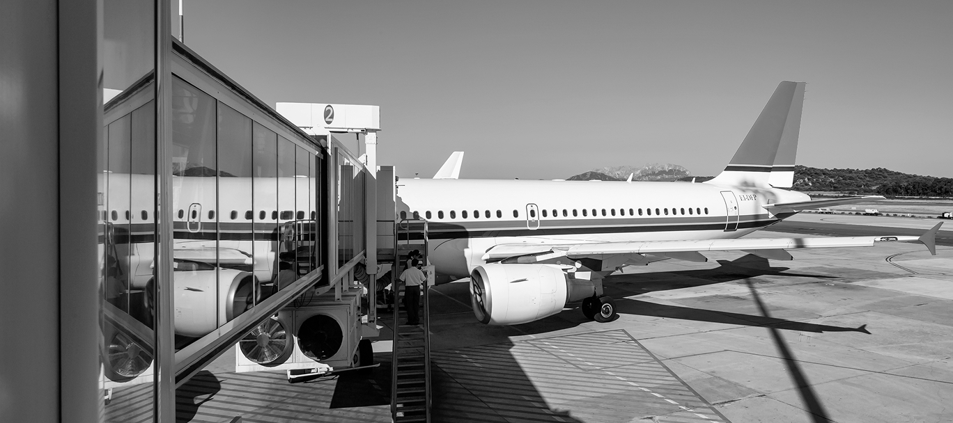 Plane at airport